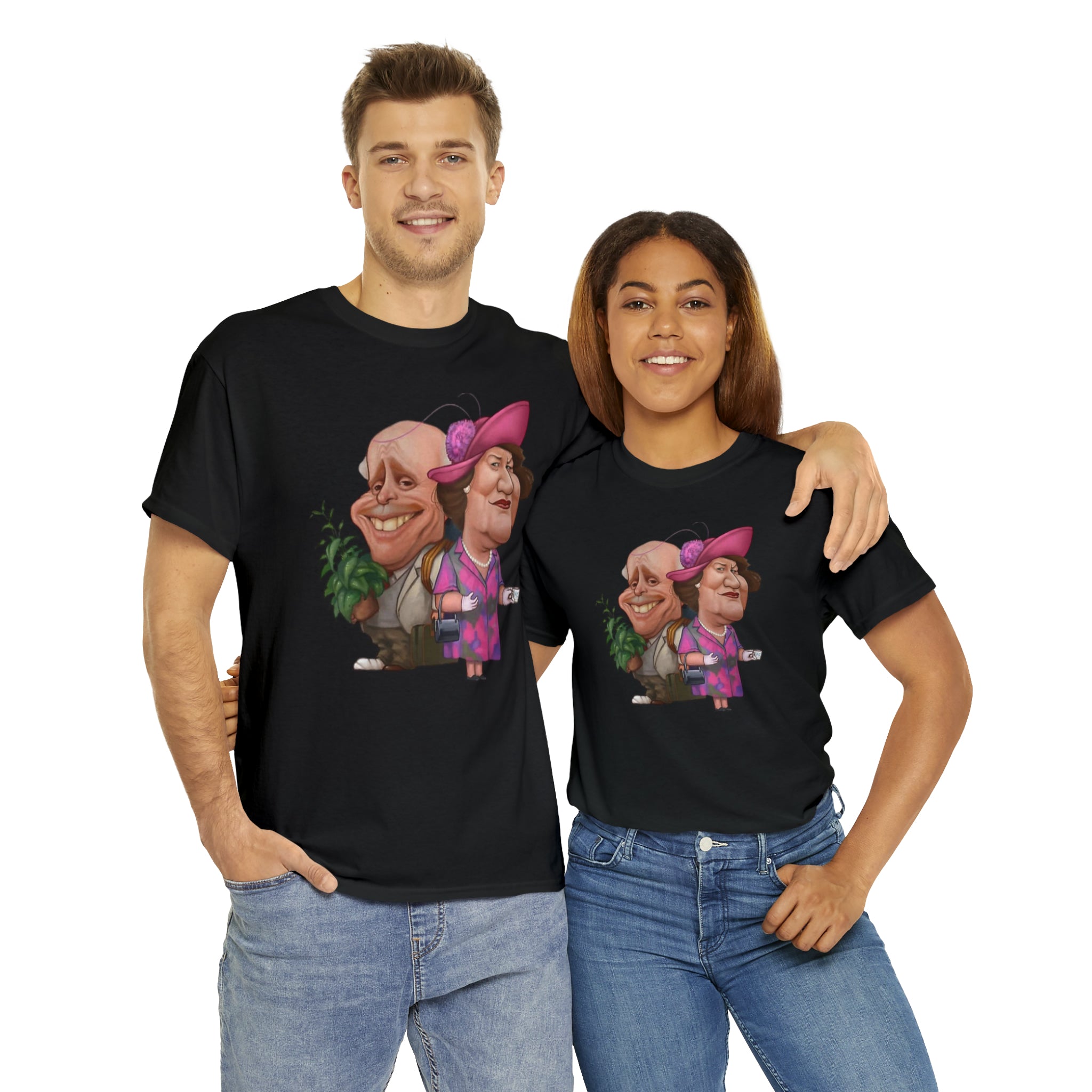 Keeping Up Appearances 90's TV Show-Unisex Heavy Cotton T-Shirt - Creations by Chris and Carlos